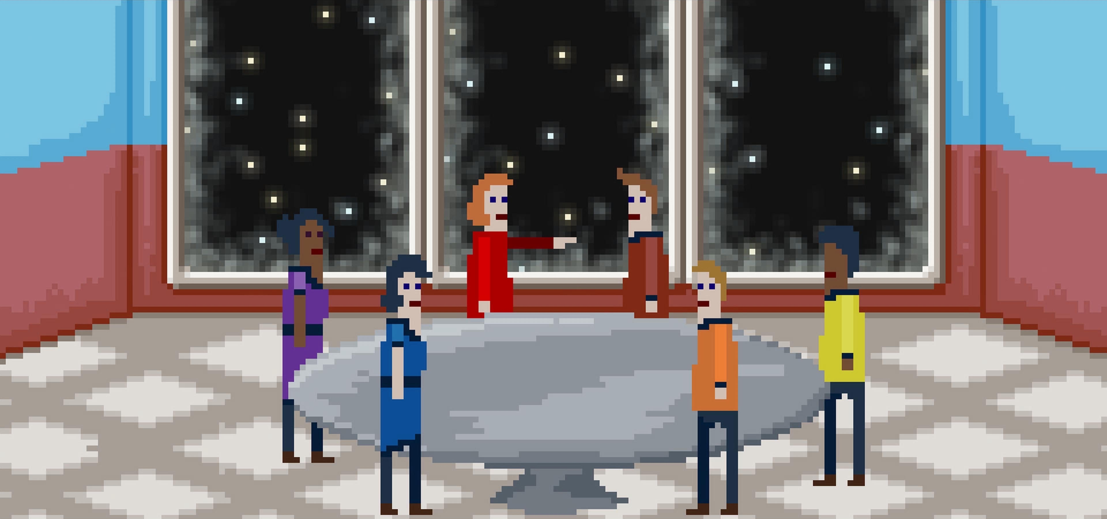 McPixel 3 Among Us Reference