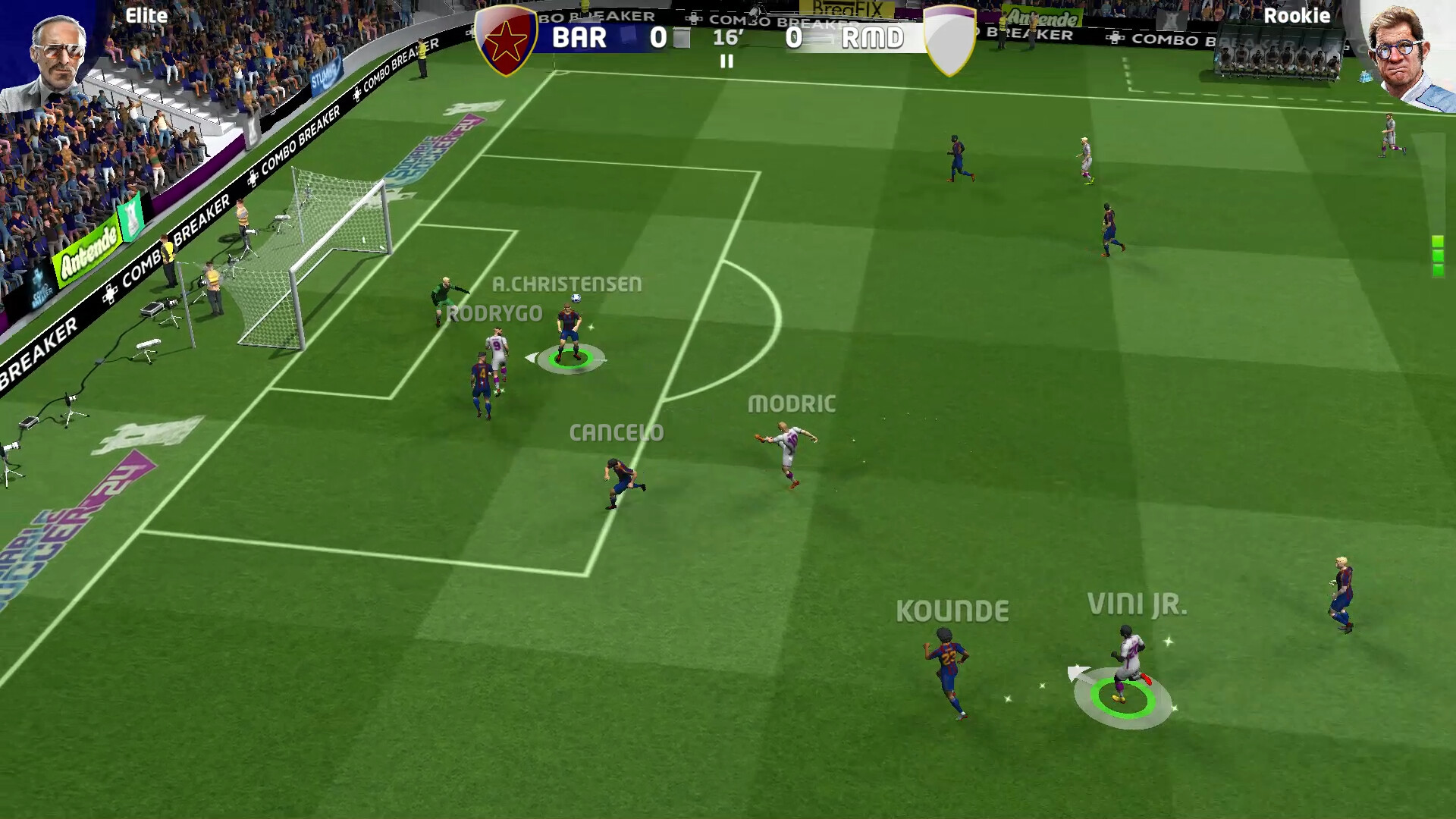 Sociable Soccer 24 Gameplay