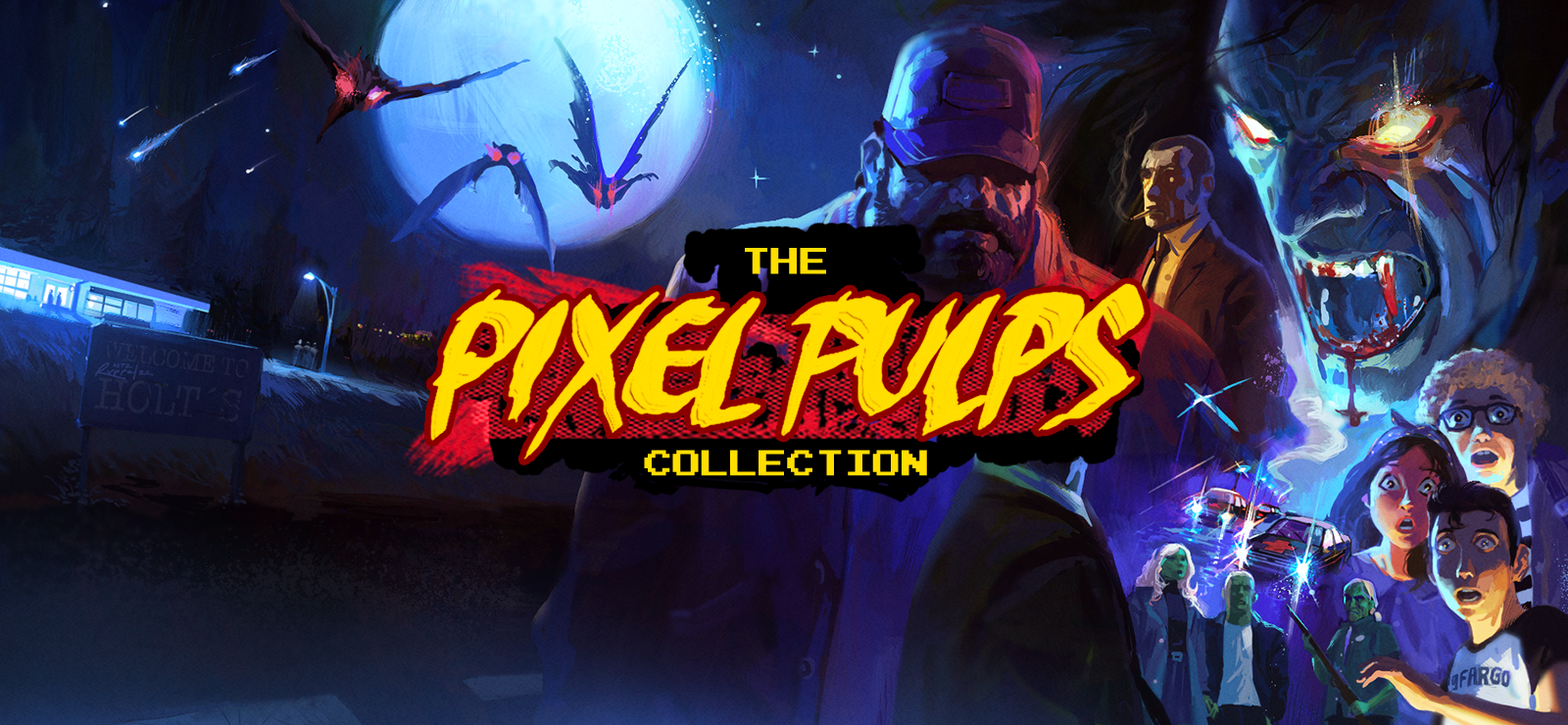 The Pixel Pulps Collection Cover